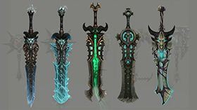 《魔兽世界》设定图