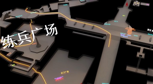 《艾尔登法环》DLC幽影城3D地图路线导航