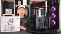 最强背插主板+曲面机箱 微星Z790海景房信仰攒机